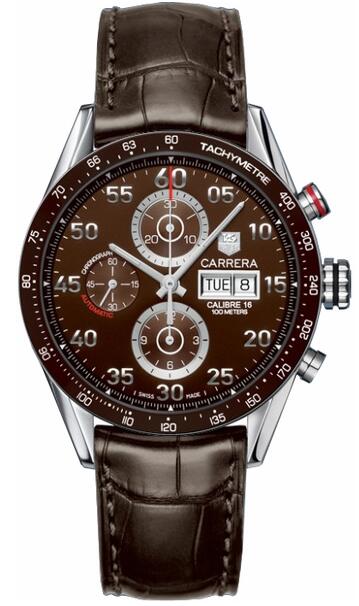 Replica Tag Heuer Carrera CV2A12.FC6236 Automatic Chronograph Day-date watch